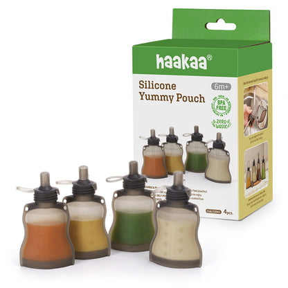 Haakaa Silicone Yummy Pouch 4.5 oz - Hello Baby Apparel