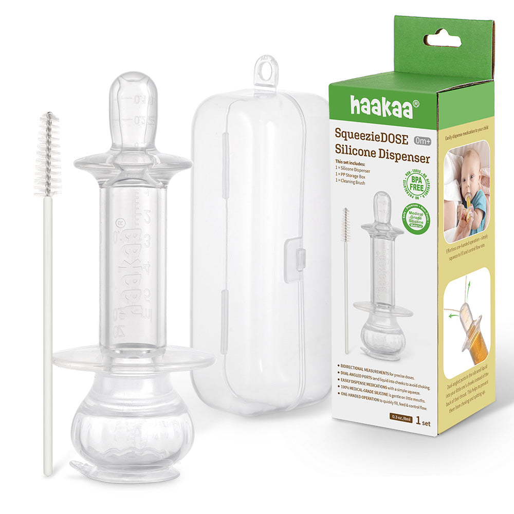 Haakaa SqueezieDOSE Silicone Dispenser 1 pk - Hello Baby Apparel