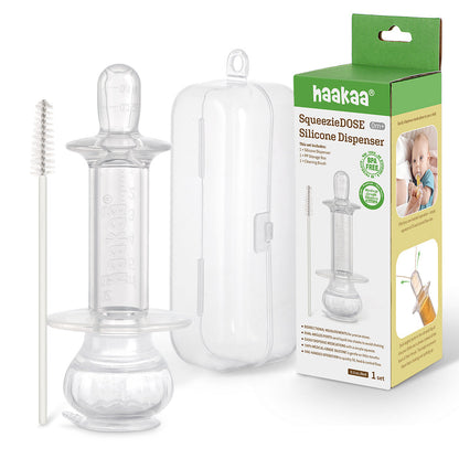 Haakaa SqueezieDOSE Silicone Dispenser 1 pk - Hello Baby Apparel