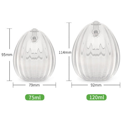 Haakaa Shell Wearable Silicone Breast Pump - Hello Baby Apparel