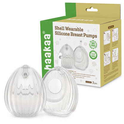 Haakaa Shell Wearable Silicone Breast Pump - Hello Baby Apparel