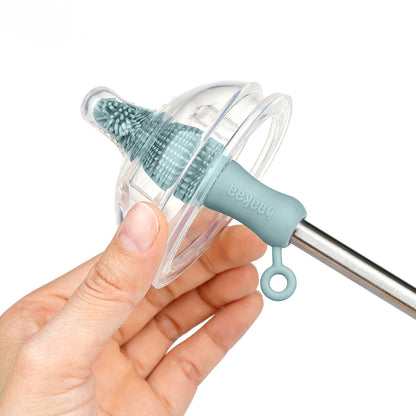 Haakaa Double-Ended Silicone Brush 1 PK - Hello Baby Apparel