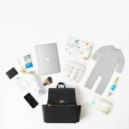 Cognac Mini Classic Diaper Bag II