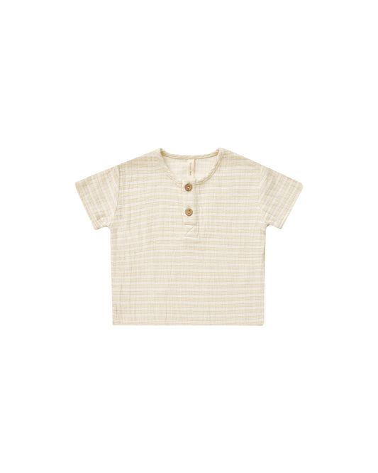 Quincy Mae henry top || lemon stripe