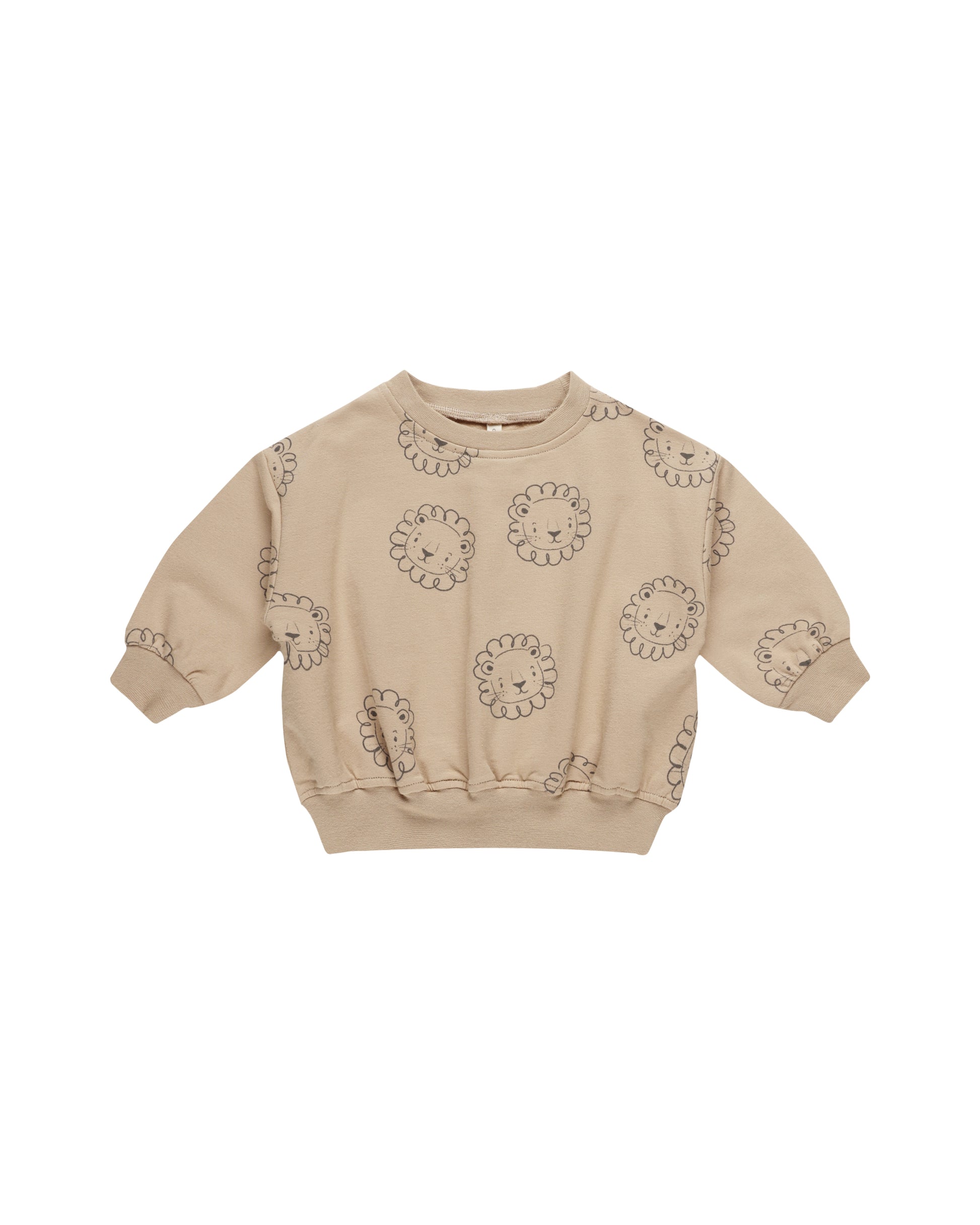 Quincy Mae Relaxed Fleece Sweatshirt || Lions