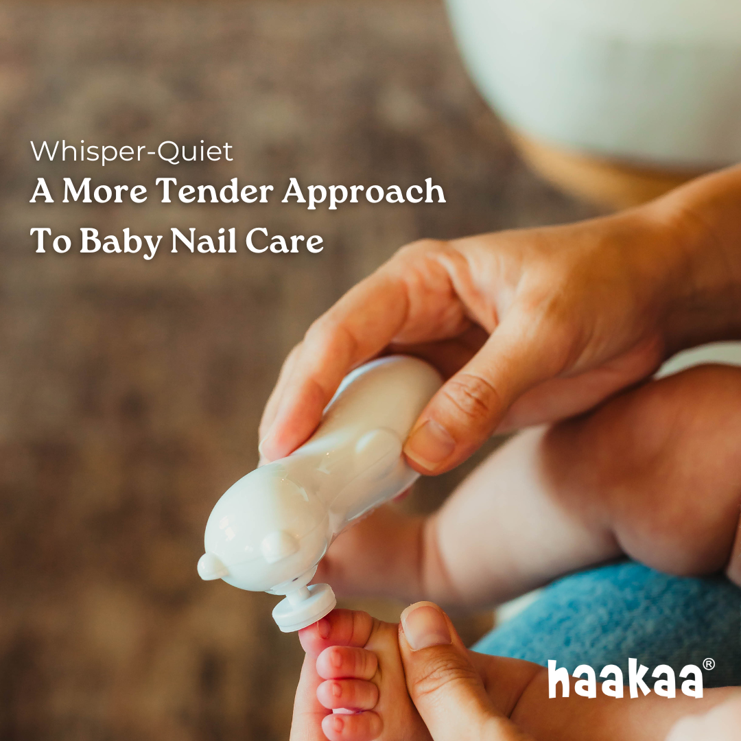 Haakaa Happii Bear Rechargeable Nail Trimmer Set - Hello Baby Apparel
