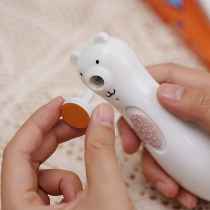 Haakaa Happii Bear Rechargeable Nail Trimmer Set - Hello Baby Apparel