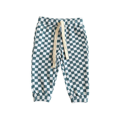 Babysprouts || Boys Joggers Checkered Storm