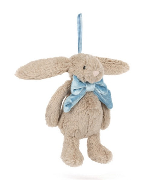 Jellycat Bashful Beige Bunny Decoration - Hello Baby Apparel