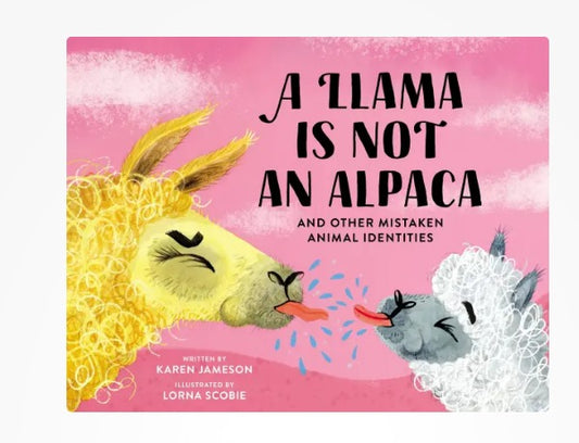 A Llama Is Not an Alpaca And Other Mistaken Animal Identities Board book - Hello Baby Apparel