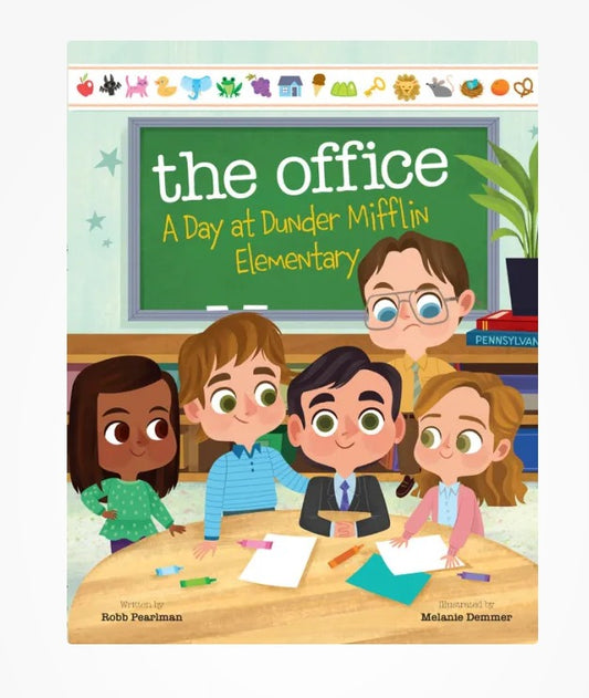 The Office: A Day at Dunder Mifflin Elementary Board Book - Hello Baby Apparel