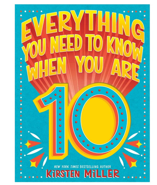 Everything You Need to Know When You Are 10 Board Book - Hello Baby Apparel