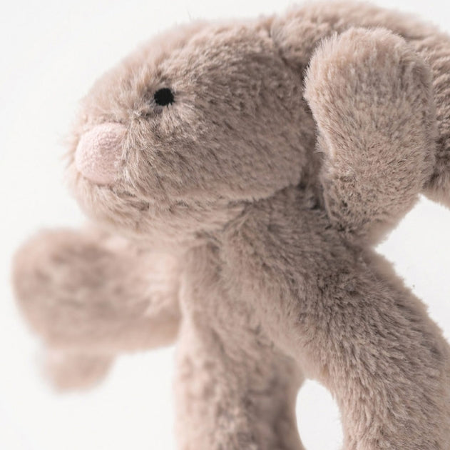 Bashful Bunny Ring Rattle - Hello Baby Apparel