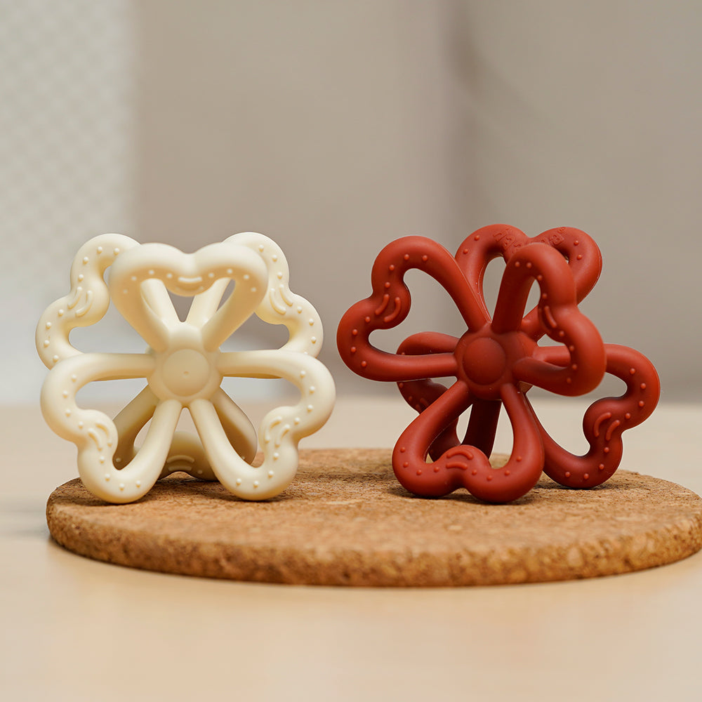 Haakaa Silicone Clover Teether 1 PK - Hello Baby Apparel