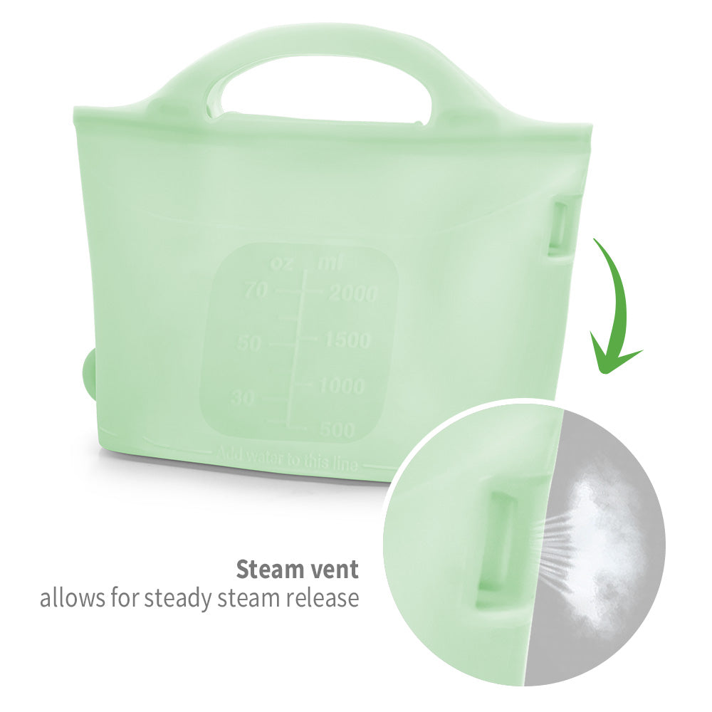 Haakaa Multipurpose Steamer & Steriliser Bag - Hello Baby Apparel
