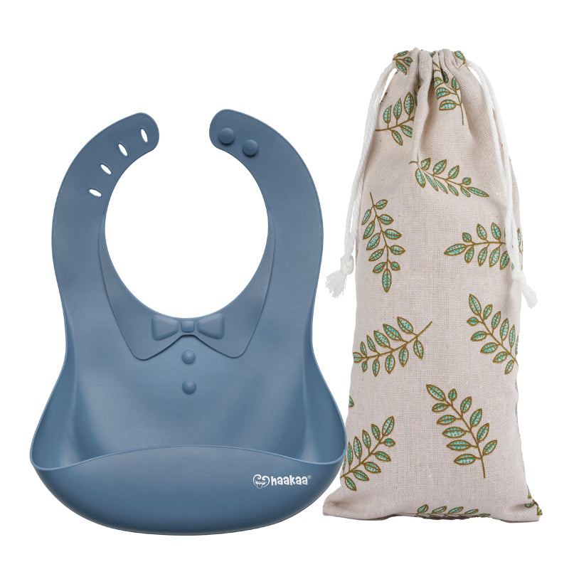 Haakaa Silicone Baby Bib 1 PK - Hello Baby Apparel