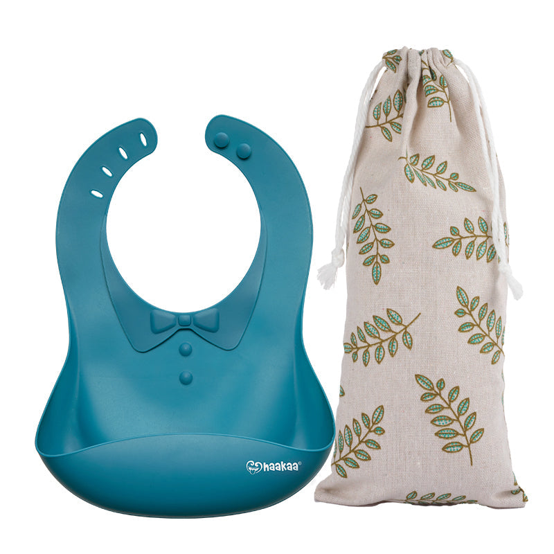 Haakaa Silicone Baby Bib 1 PK - Hello Baby Apparel
