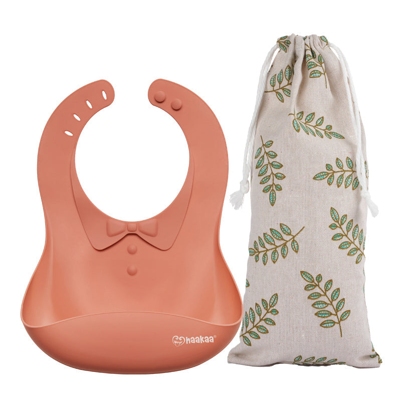 Haakaa Silicone Baby Bib 1 PK - Hello Baby Apparel