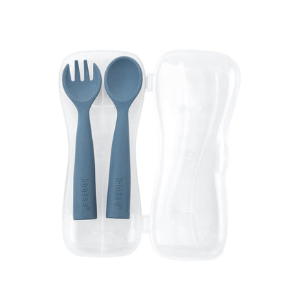 Haakaa Bendy Silicone Cutlery Set - Hello Baby Apparel