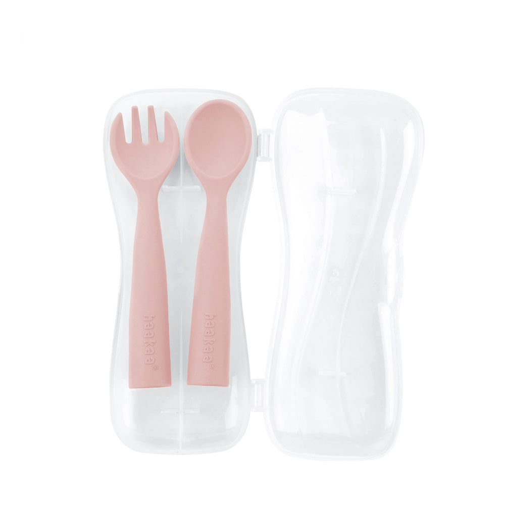 Haakaa Bendy Silicone Cutlery Set - Hello Baby Apparel