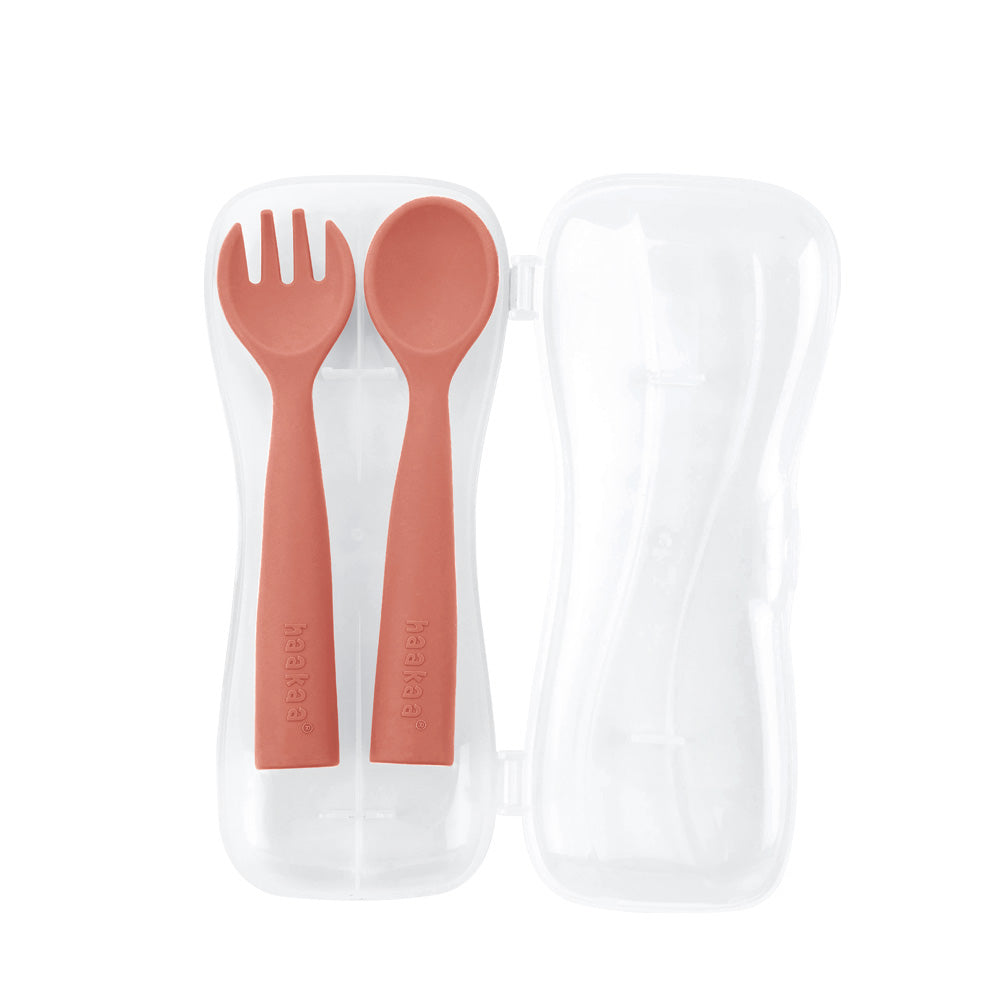 Haakaa Bendy Silicone Cutlery Set - Hello Baby Apparel