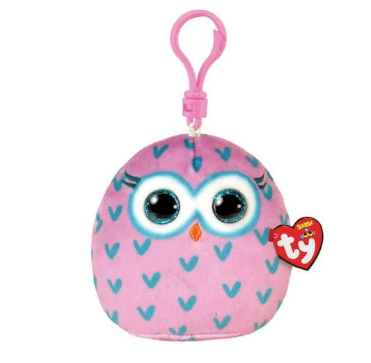 WINKS the Owl Squishy Clip | Ty Inc. - Hello Baby Apparel