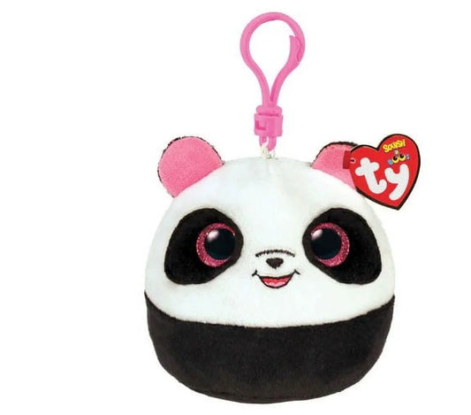 BAMBOO the Panda Bear Squishy Clip | Ty Inc. - Hello Baby Apparel