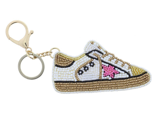 Beaded Trendy Sneaker Keychain - Hello Baby Apparel