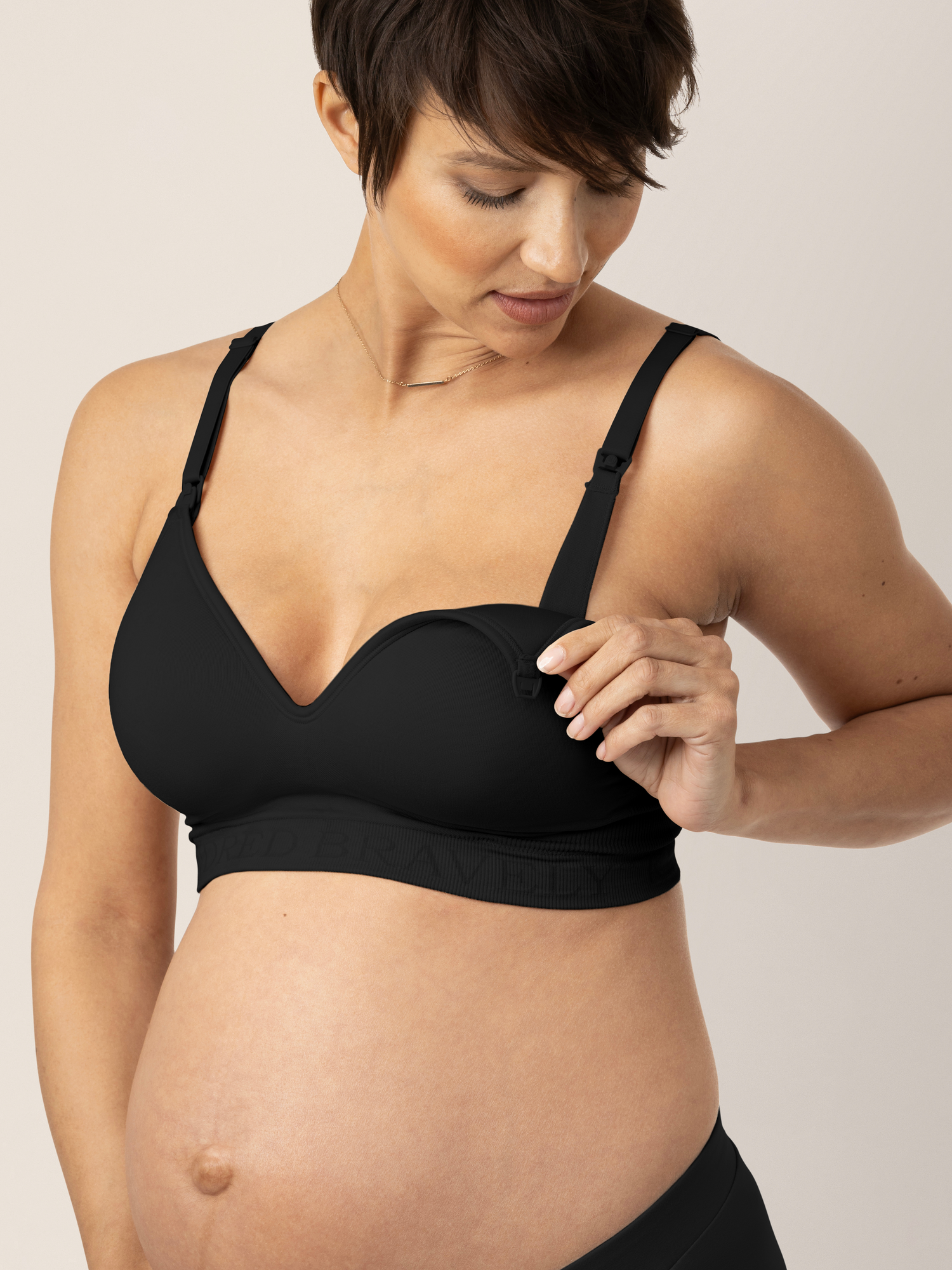 Signature Sublime® Contour Maternity & Nursing Bra | Black - Hello Baby Apparel