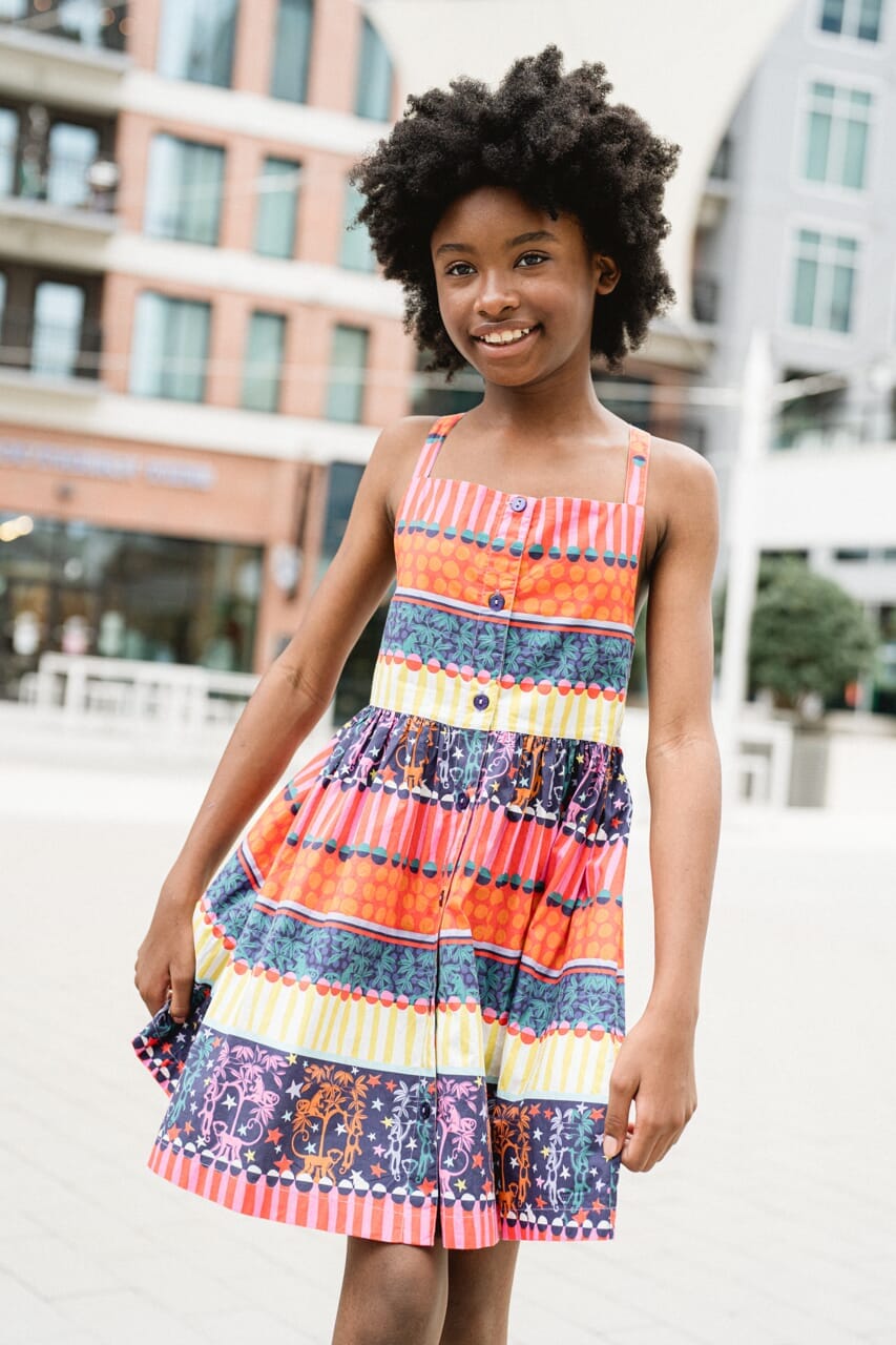 Girls Grace Dress - Navy - final sale - Hello Baby Apparel