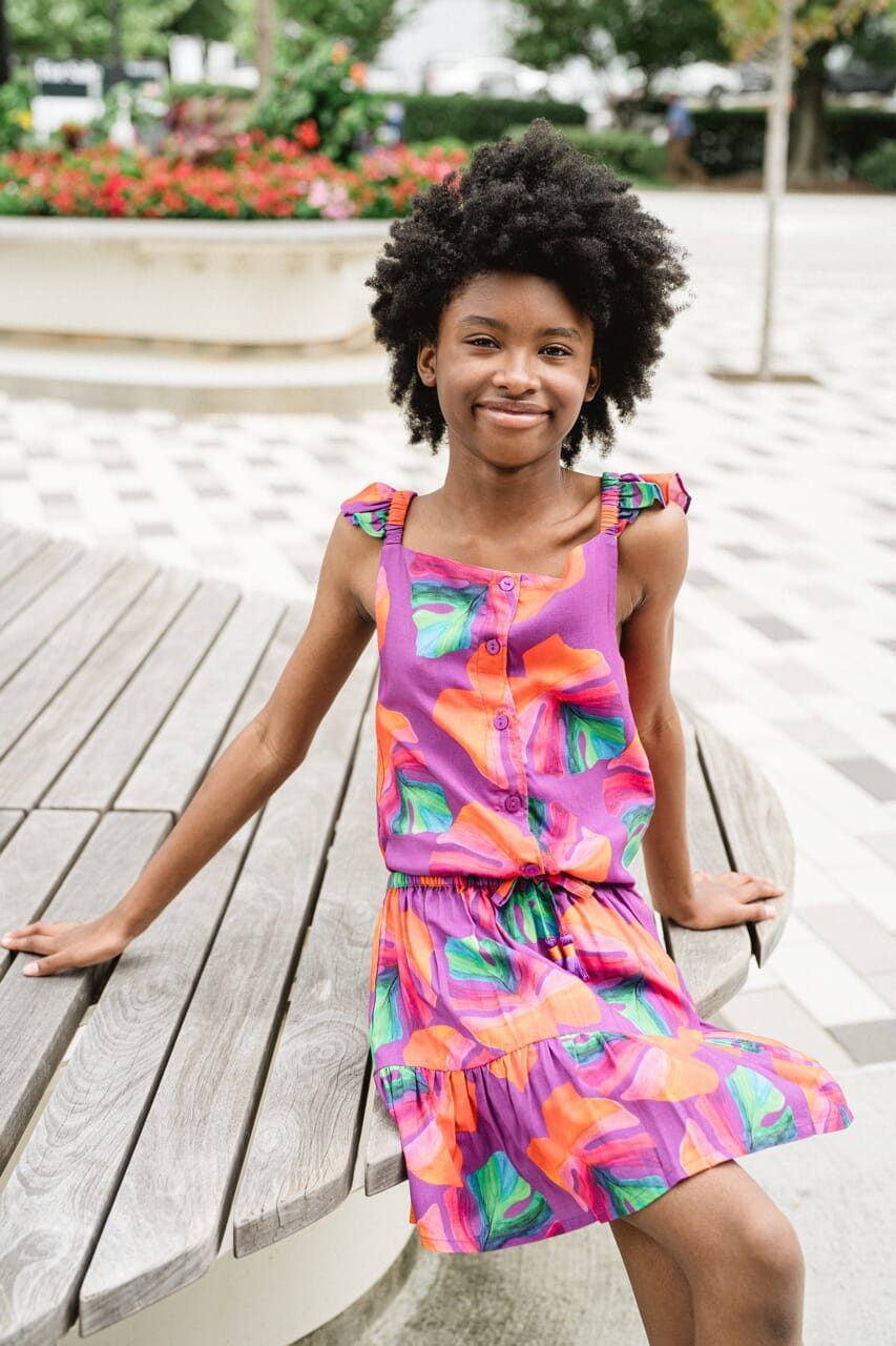 Girls Claire Set- Top & Skirt - final sale - Hello Baby Apparel
