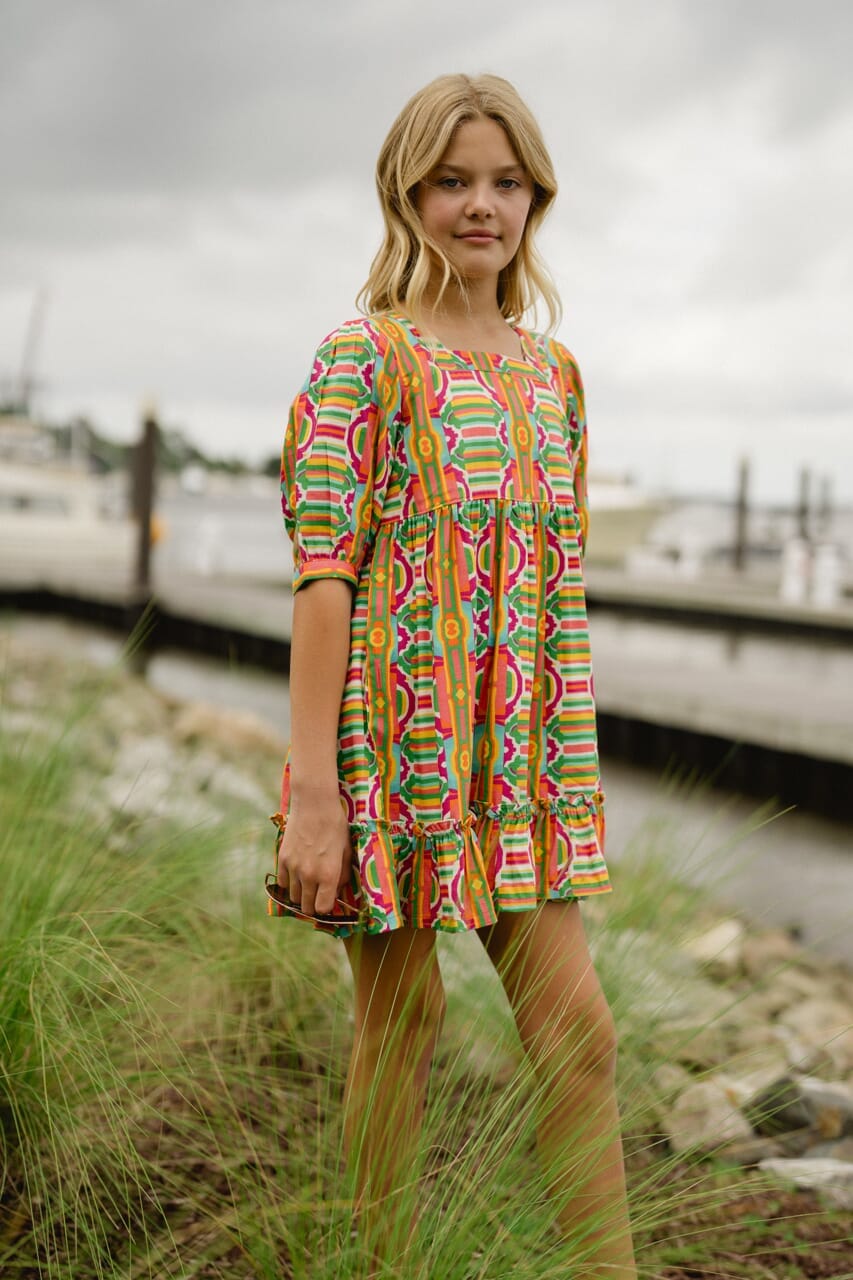 Girls Kenzie Dress - Hello Baby Apparel