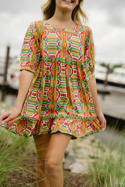 Girls Kenzie Dress - Hello Baby Apparel