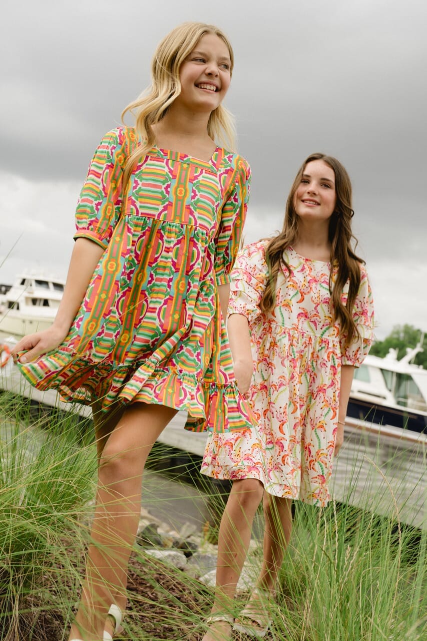 Girls Kenzie Dress - Hello Baby Apparel