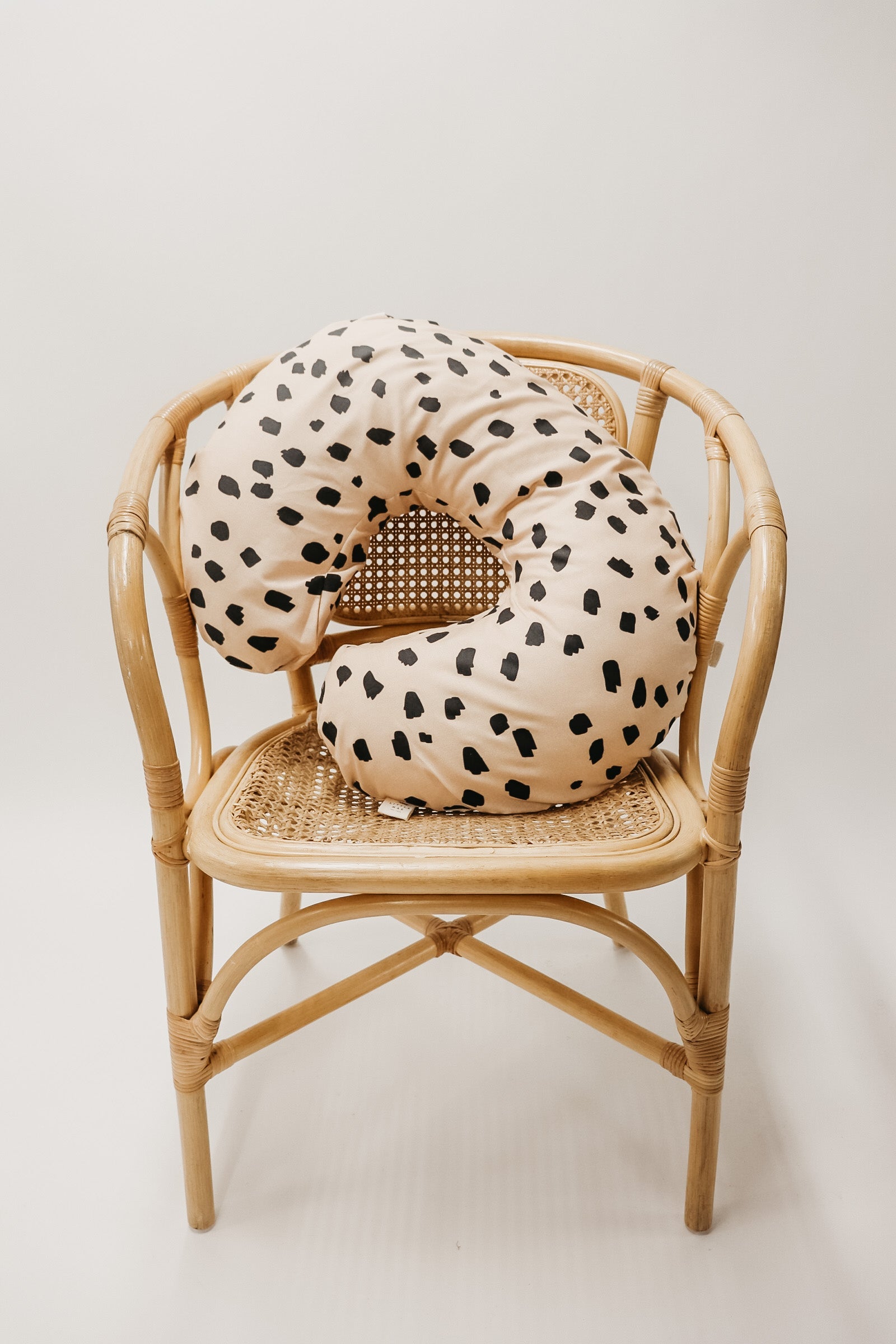 Beige Black Marks Sahara Nursing Pillow Cover - Hello Baby Apparel