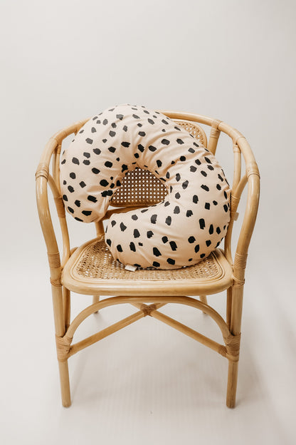 Beige Black Marks Sahara Nursing Pillow Cover - Hello Baby Apparel